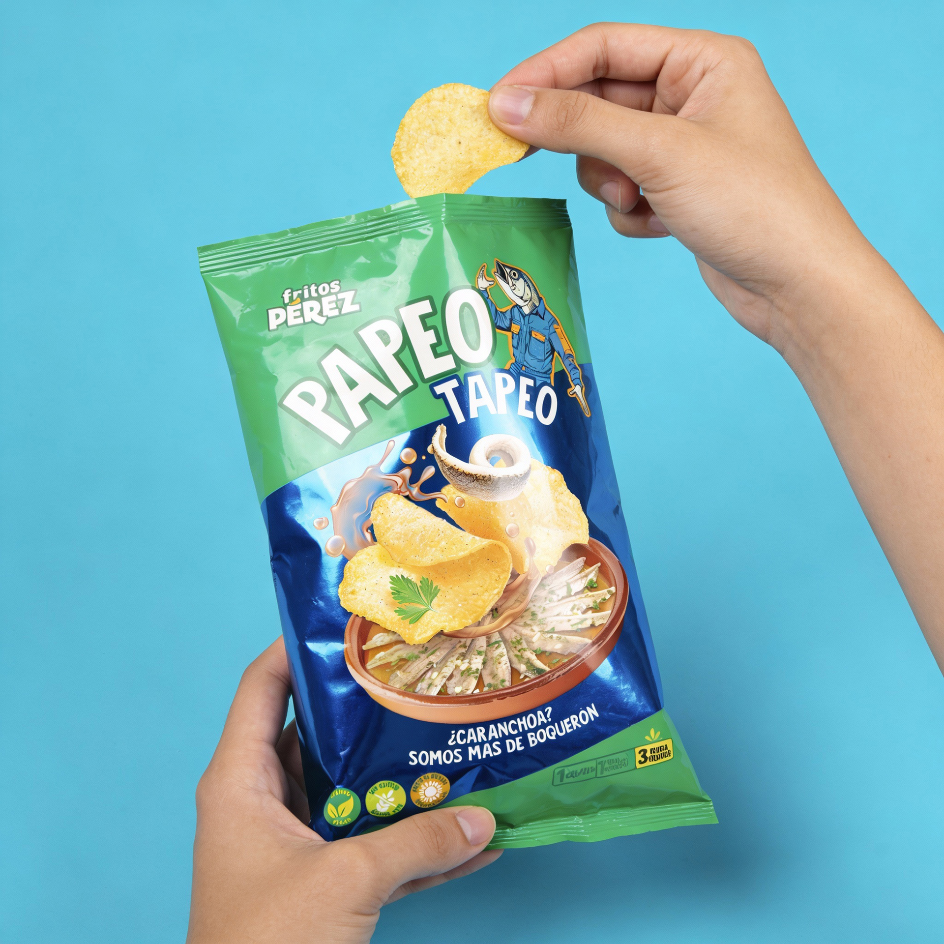 diseño packaging snacks papeo fritos perez packaging patatas fritas diseño branding bolsa snacks diseño packaging branding snacks papeo fritos perez